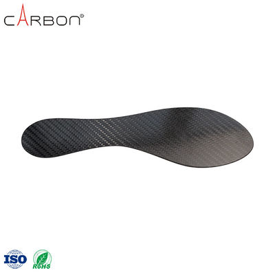 Insole de chaussure en fibre de carbone personnalisée pour le soutien orthopédique du pied plat et le soutien de l'arche