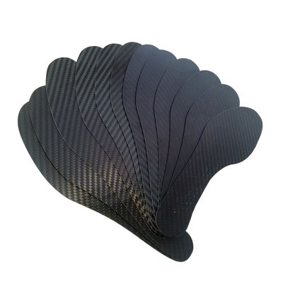 Insole de chaussure en fibre de carbone personnalisée pour le soutien orthopédique du pied plat et le soutien de l'arche