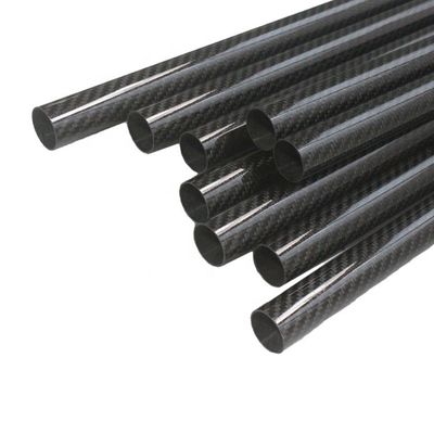 Tubes en fibres de carbone à module spécifique élevé, longues, à 0% de teneur en cendres et NOVE Volatile