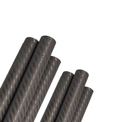 Tubes en fibres de carbone à module spécifique élevé, longues, à 0% de teneur en cendres et NOVE Volatile