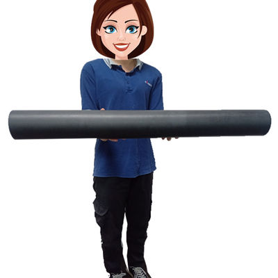 Grand tube en fibre de carbone 3k personnalisé pour des températures inférieures à 120 °C 100 mm 120 mm 180 mm 200 mm 230 mm