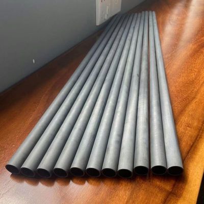 Cue personnalisée en fibre de carbone noire pour le snooker de force et les clubs de golf sans volatiles
