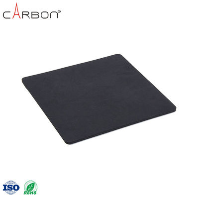 Plaque en fibre de carbone brossée 3K métallique mate à chaud avec une teneur en S de 0,005%