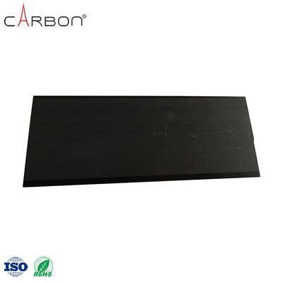 Plaque en fibre de carbone brossée 3K métallique mate à chaud avec une teneur en S de 0,005%