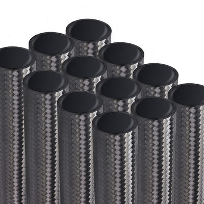 Tubes en fibres de carbone rondes en tirage à l'enroulement carré CF pour les produits de procédé Rohr CFK