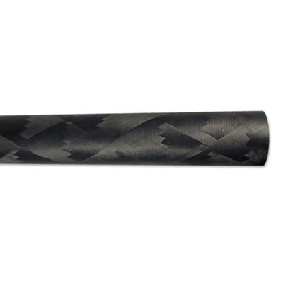 Tubes d'échappement en fibres de carbone 3k à fibres de fibre de carbone enduites pour l'industrie