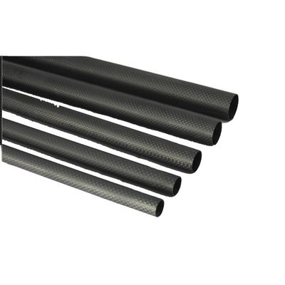 Temps de production 35-45 jours Tube en fibre de carbone rond OD de 40 mm Tube en fibre de carbone mate de 3,5 m