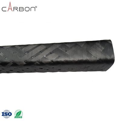 Tubes en fibres de carbone de 200 mm pour chaussures de sport Tissu de forme ronde Performance extérieure durable