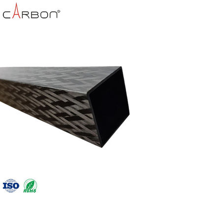 Contenu en H résistant et durable % 0,009% Tube en fibre de carbone pour équipement de machines de sport