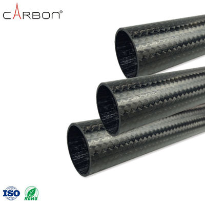 Contenu en H résistant et durable % 0,009% Tube en fibre de carbone pour équipement de machines de sport