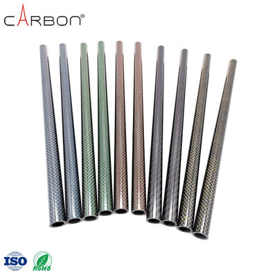 Tubes raisonnables en fibres de carbone de 3k avec une teneur en H de 0,009% et une teneur en N de 0,001%