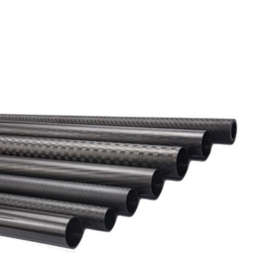 Épaisseur personnalisée Poteaux de poussée en fibre de carbone 21 pieds Longueur 0,5-25,4 mm Diamètre multi-section