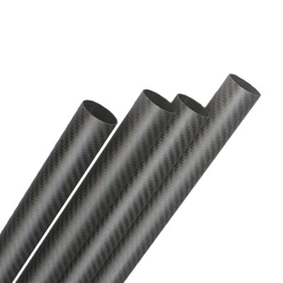 Épaisseur personnalisée Poteaux de poussée en fibre de carbone 21 pieds Longueur 0,5-25,4 mm Diamètre multi-section