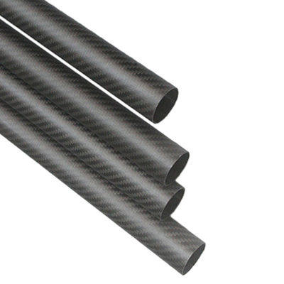 Épaisseur personnalisée Poteaux de poussée en fibre de carbone 21 pieds Longueur 0,5-25,4 mm Diamètre multi-section