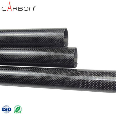 Taille personnalisée Tube droit en fibres de carbone pour le canot de remorquage