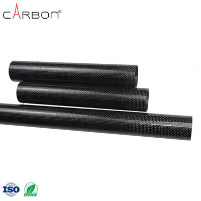 Taille personnalisée Tube droit en fibres de carbone pour le canot de remorquage