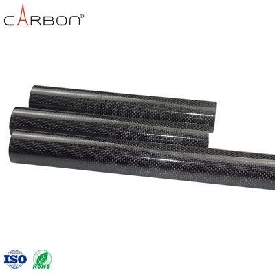 Taille personnalisée Tube droit en fibres de carbone pour le canot de remorquage