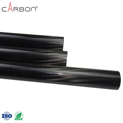 0.001% de teneur en N et 0,005% de teneur en S Tubes en fibres de carbone de haute résistance pour gaffe de pêche
