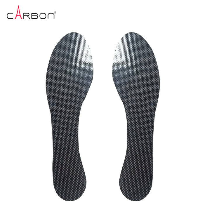 Insole de chaussure en fibre de carbone personnalisée pour le soutien orthopédique du pied plat et le soutien de l'arche