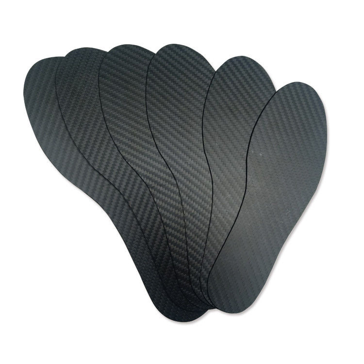 Insole de chaussure de travail personnalisée en fibre de carbone thermosetting de 1,2 mm pour OEM ODM
