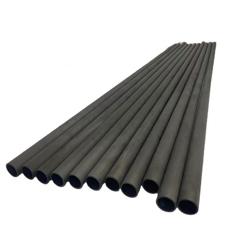Cue personnalisée en fibre de carbone noire pour le snooker de force et les clubs de golf sans volatiles