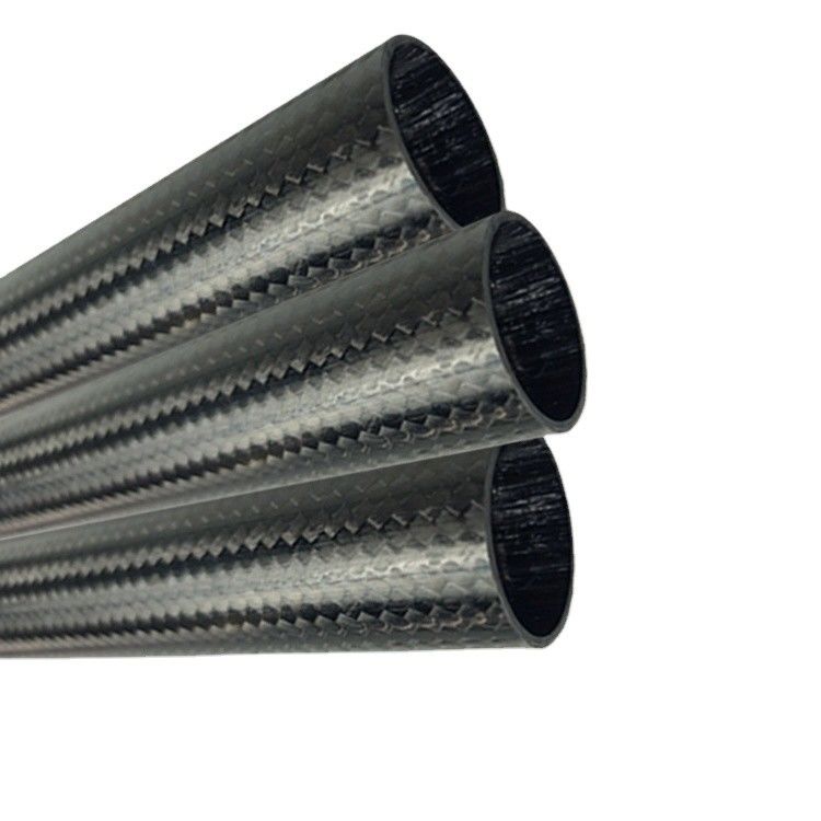 Contenu en H résistant et durable % 0,009% Tube en fibre de carbone pour équipement de machines de sport